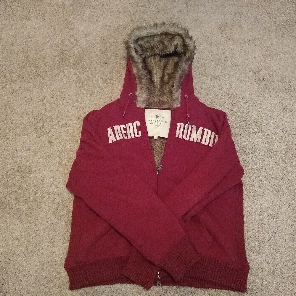 Abercrombie Faux Fur Hoodie